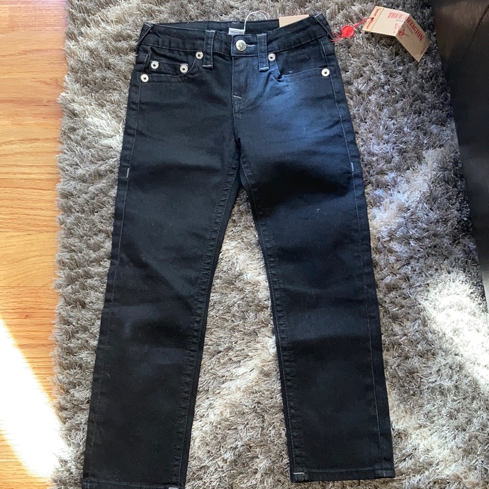 Brand new kids true religion jeans slim size 6